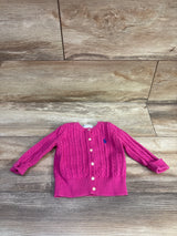 Ralph Lauren Mini-Cable Cardigan Pink sz 9m