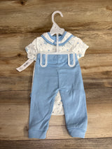 NEW Baby View's 3pc Star & Cloud Bodysuit Set White sz 6-9m