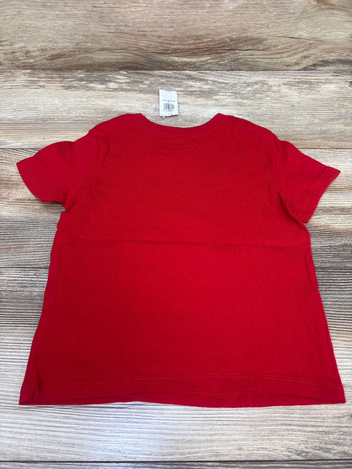 NEW Old Navy Dino Santa Long Sleeve Shirt Red sz 3T