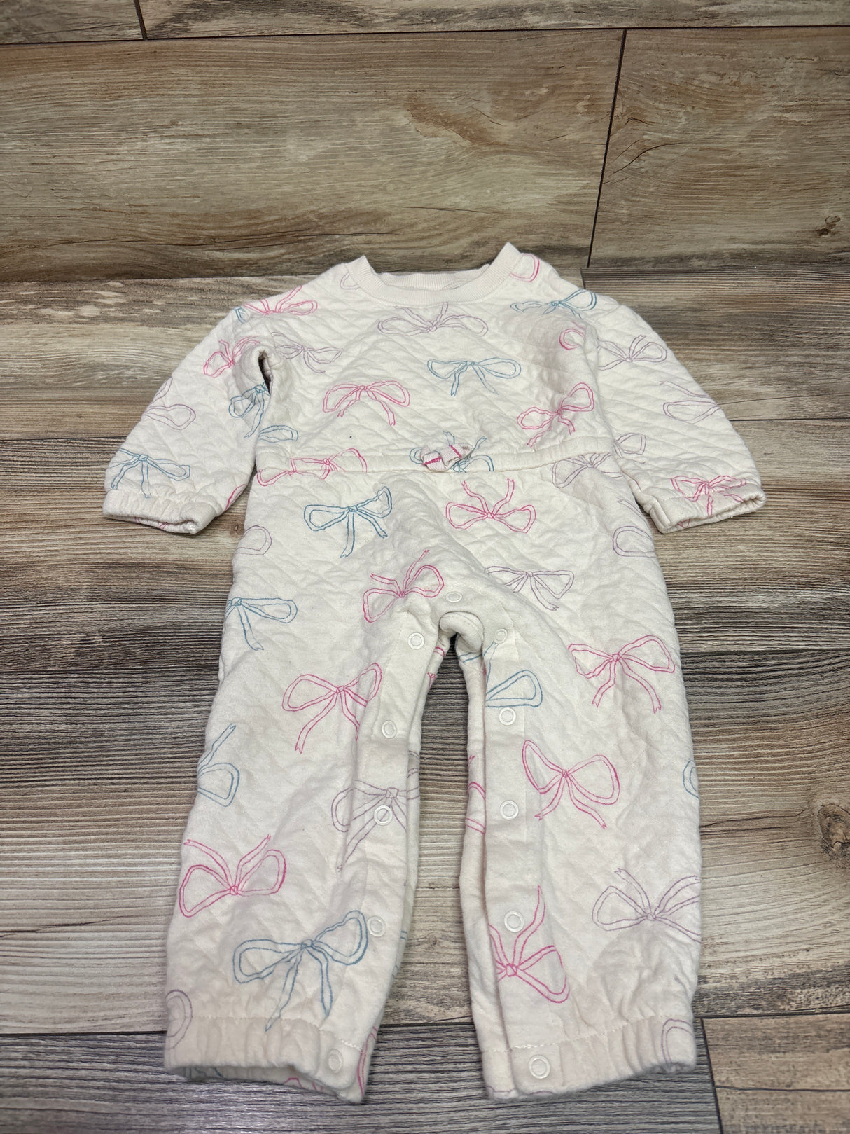 Carter's Quilted Coverall Beige sz 18m