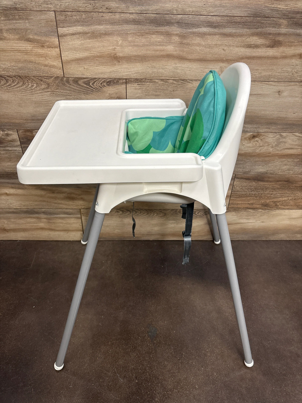 IKEA ANTILOP High Chair with Cushion Insert White