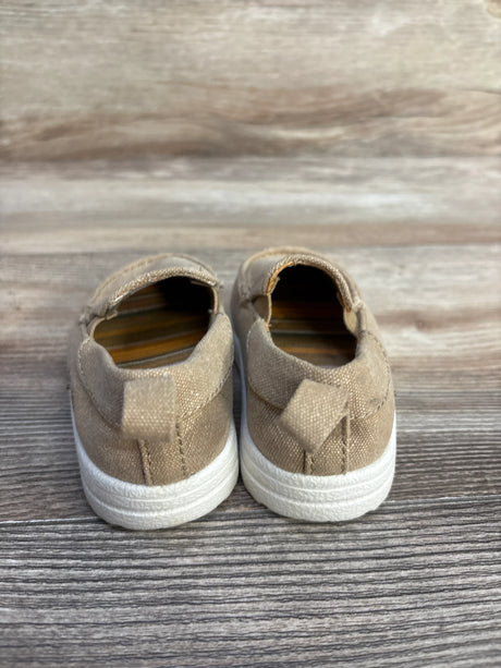 Wonder Nation Slip On Boat Sneakers Brown sz 4c - Me n Mommy To Be