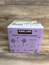 NEW Kirkland Signature Diapers Size 2, 174ct.