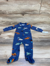 NEW Carter's Dino Sleeper Blue sz 9m