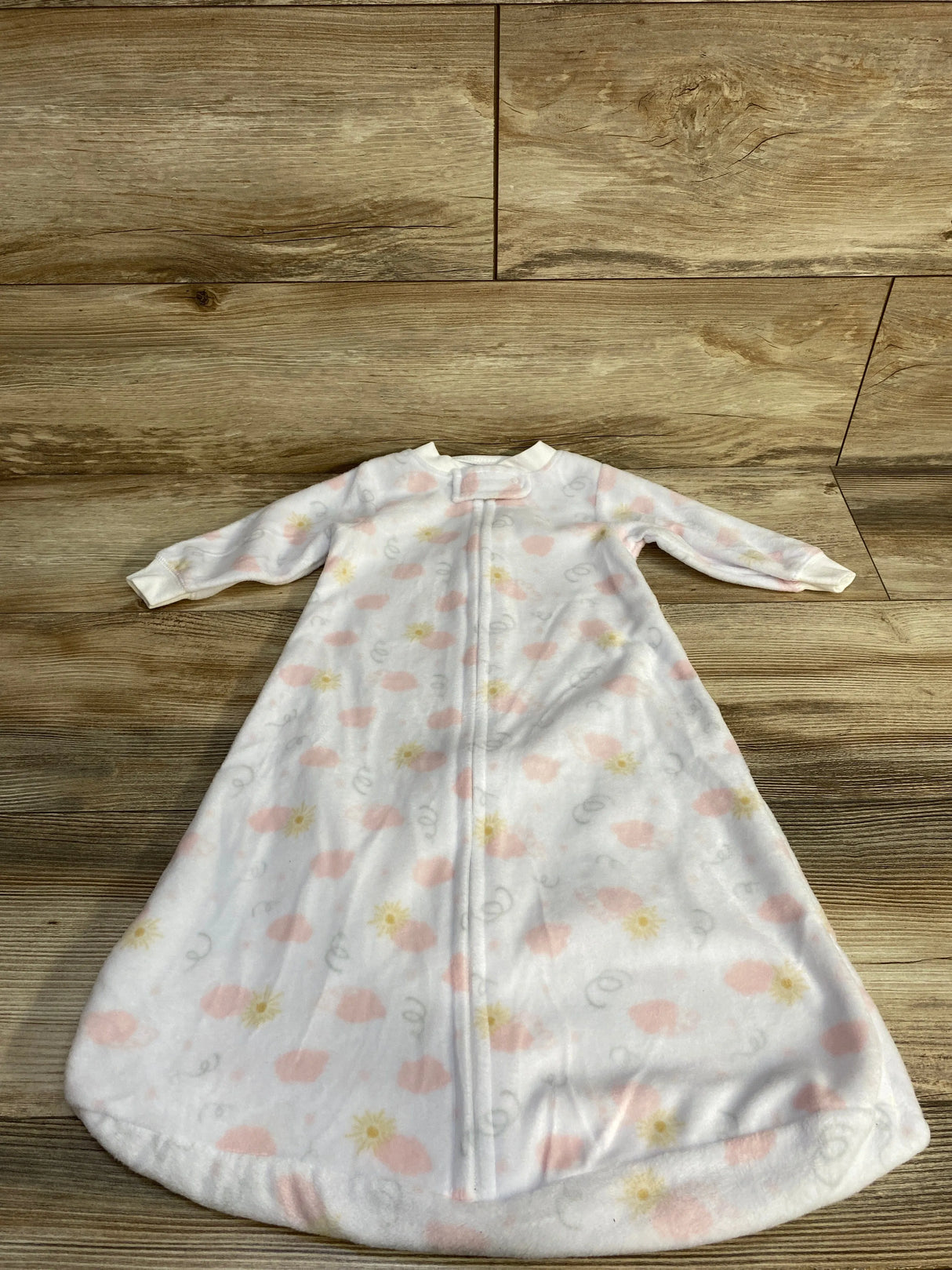 Yoga Sprout Fleece Sleep Sack White sz 0-9m - Me n Mommy To Be
