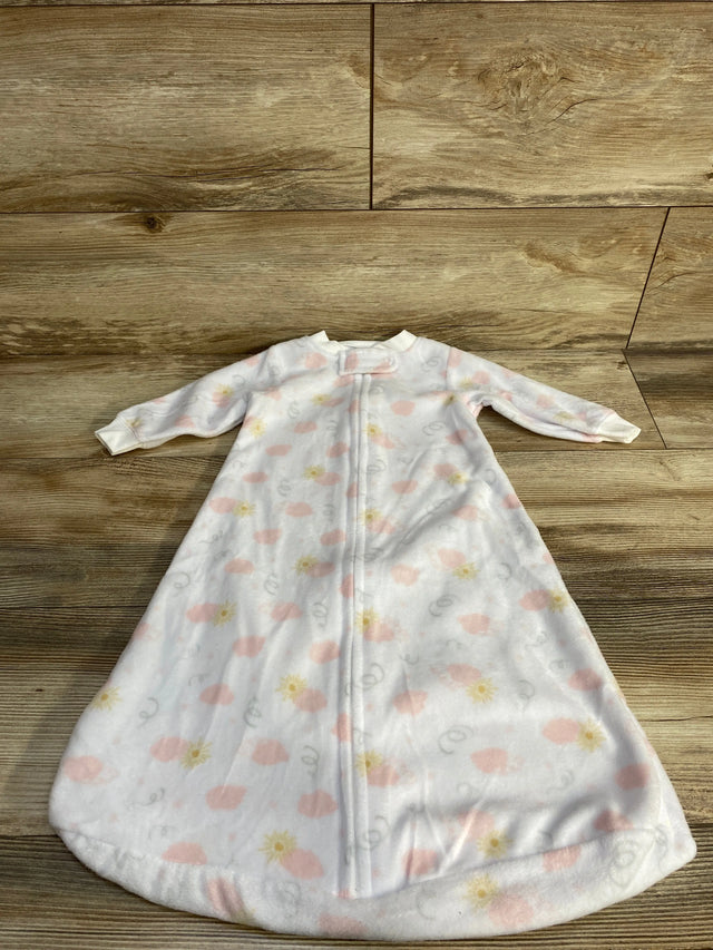 Yoga Sprout Fleece Sleep Sack White sz 0-9m - Me n Mommy To Be