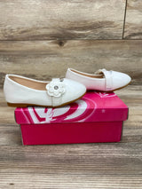 NEW Little Star Girl's Mary Jane Flats Dress Shoes White Sz 6c