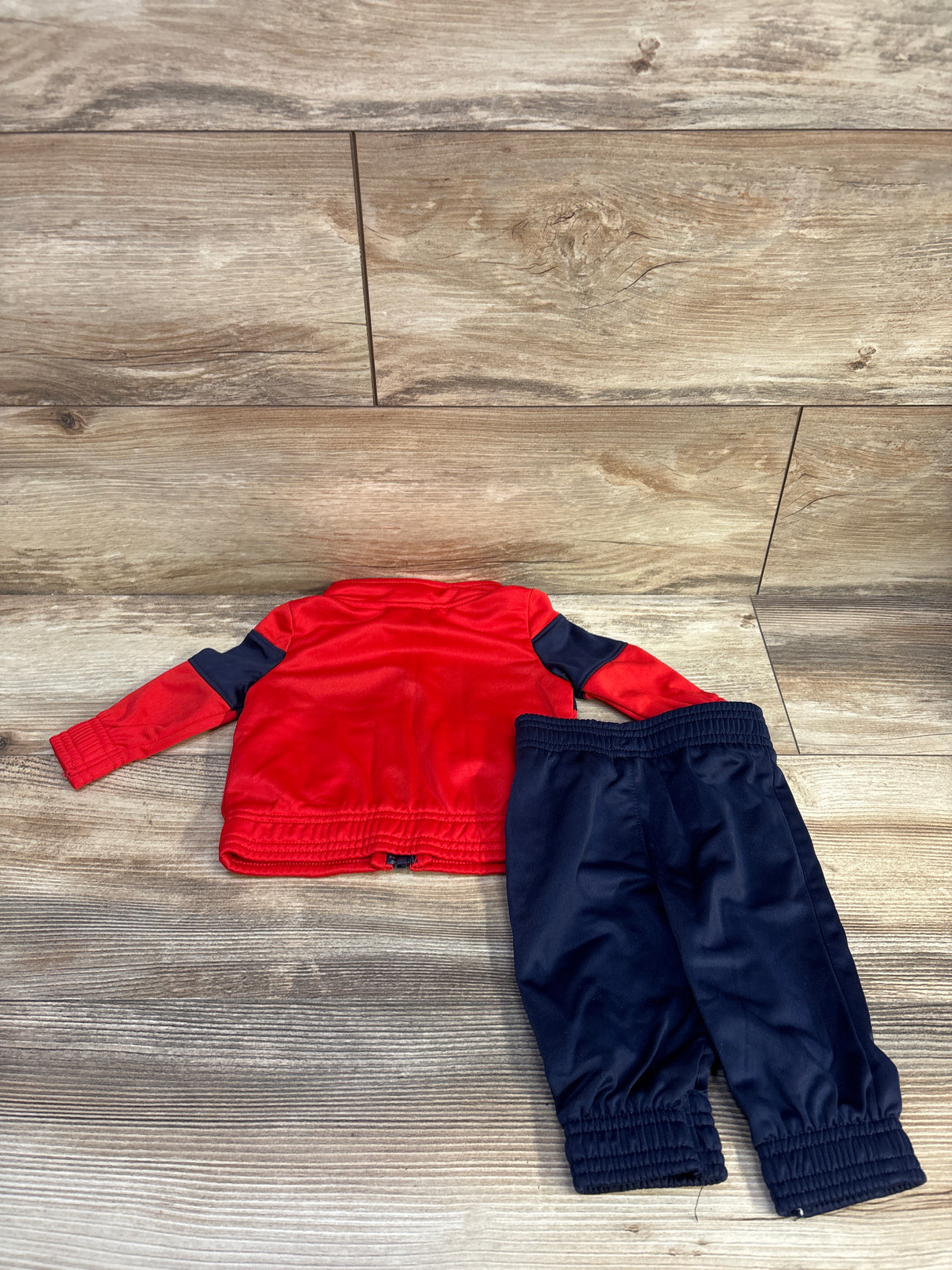 Puma 2pc Tracksuit Red sz 0-3m
