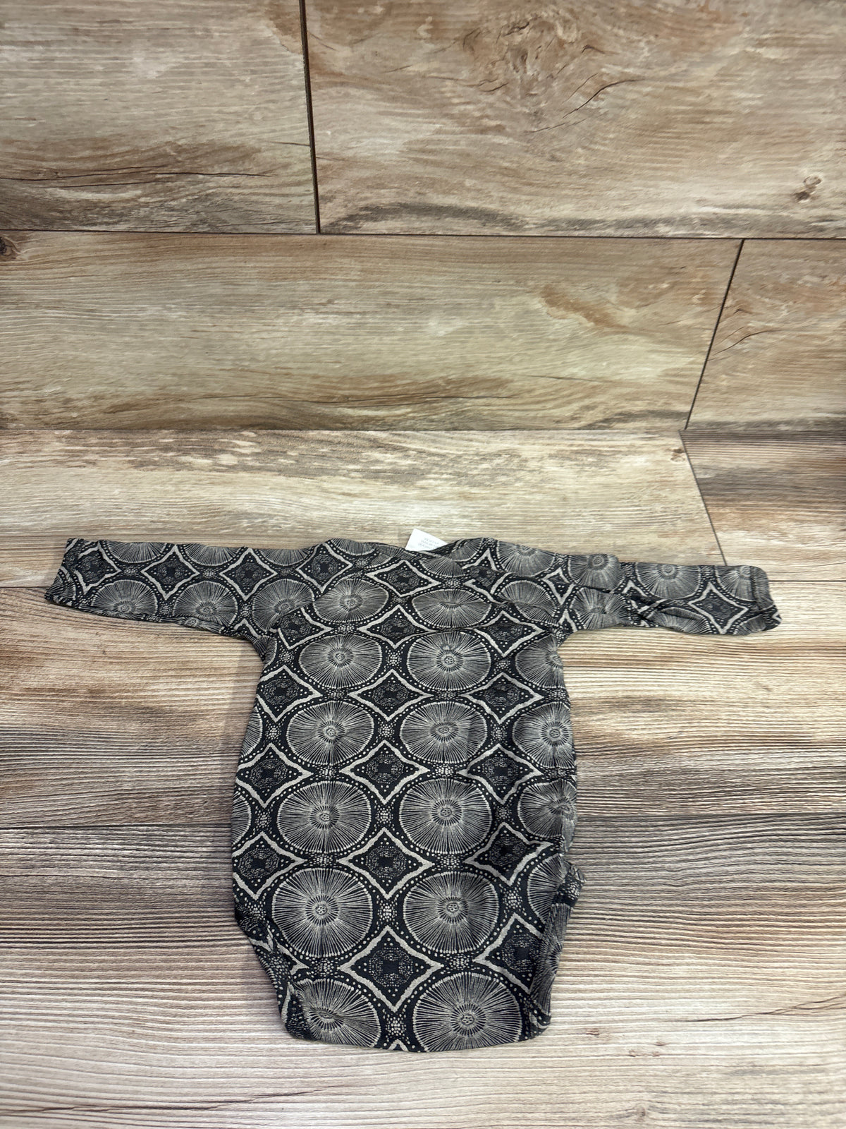 The Woods by Kate Quinn Beechwood Kimono Bodysuit Grey sz 3-6m