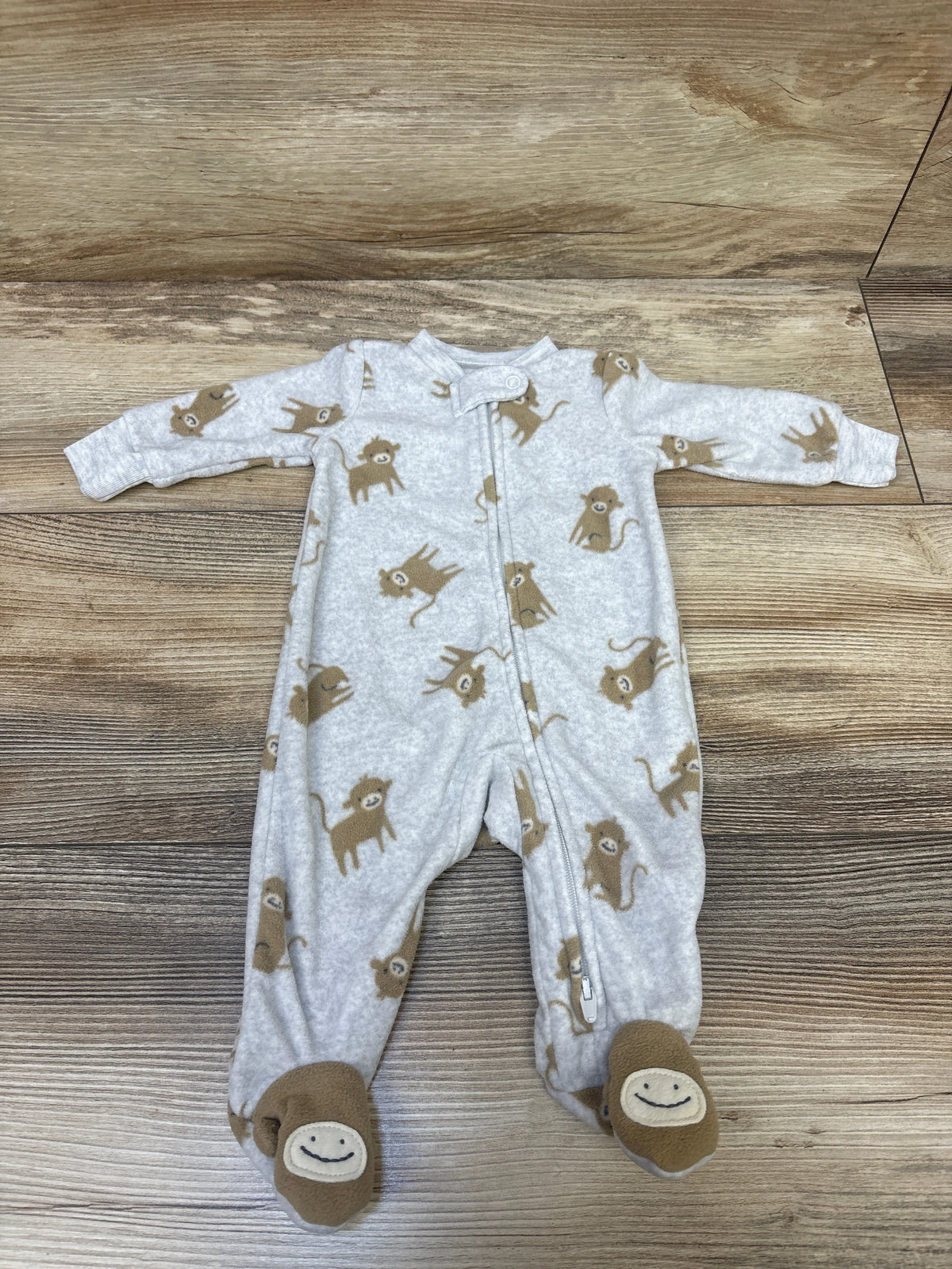 Simple Joys Blanket Sleeper Grey sz Newborn