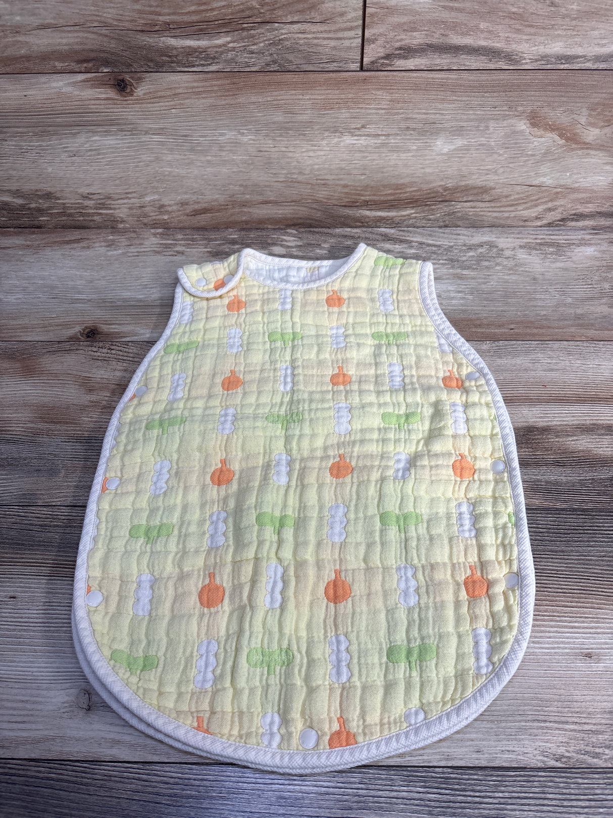 Hoppetta Six-Layered Gauze Sleeping Bag Yellow sz 0-36m