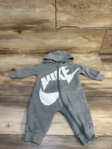 Nike Play All Day Hooded Coverall in Grey sz 6m