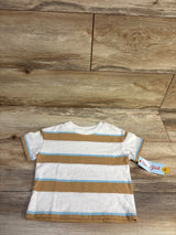 NEW Cat & Jack Striped Shirt White sz 12m