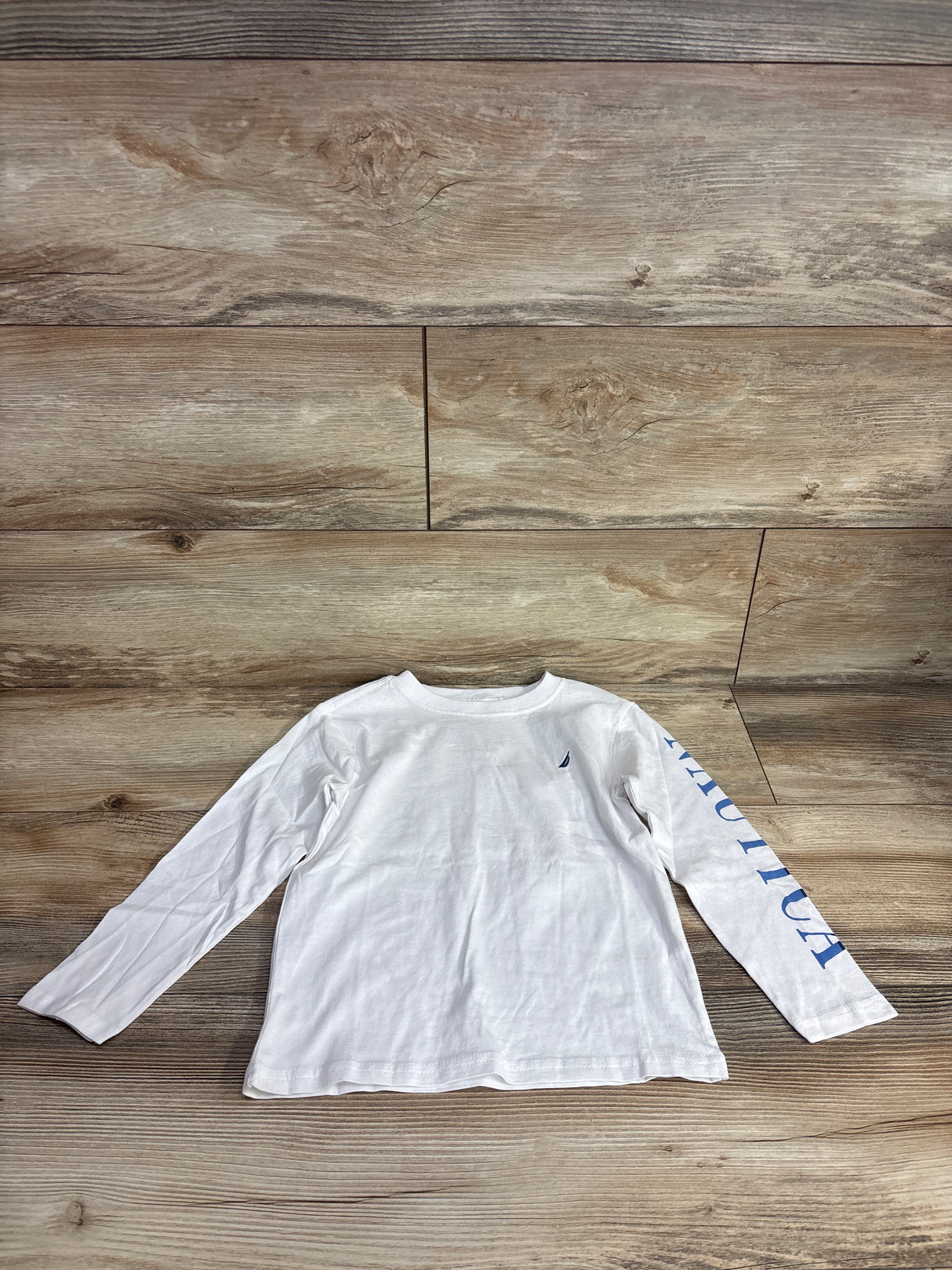 NEW Nautica Long Sleeve Shirt White sz 4T