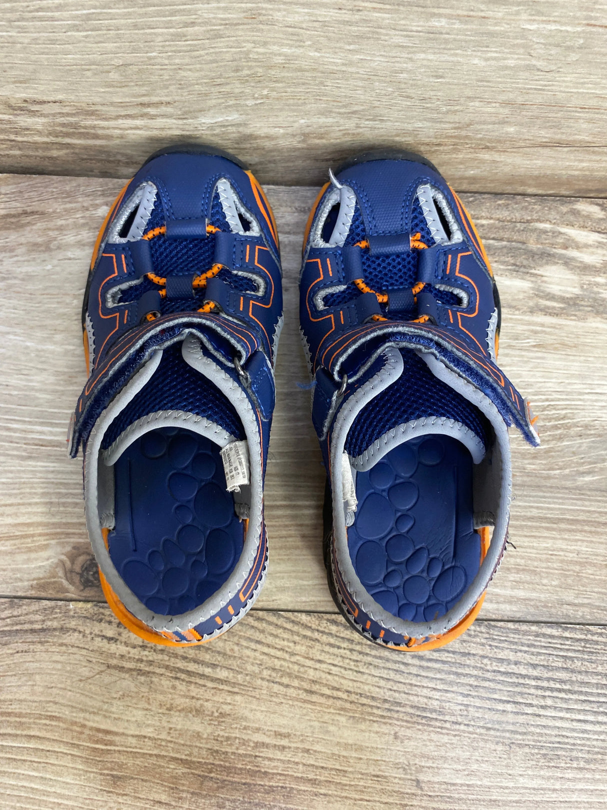 Wonder Nation Boys' Closed Toe Sandals Navy sz 11c