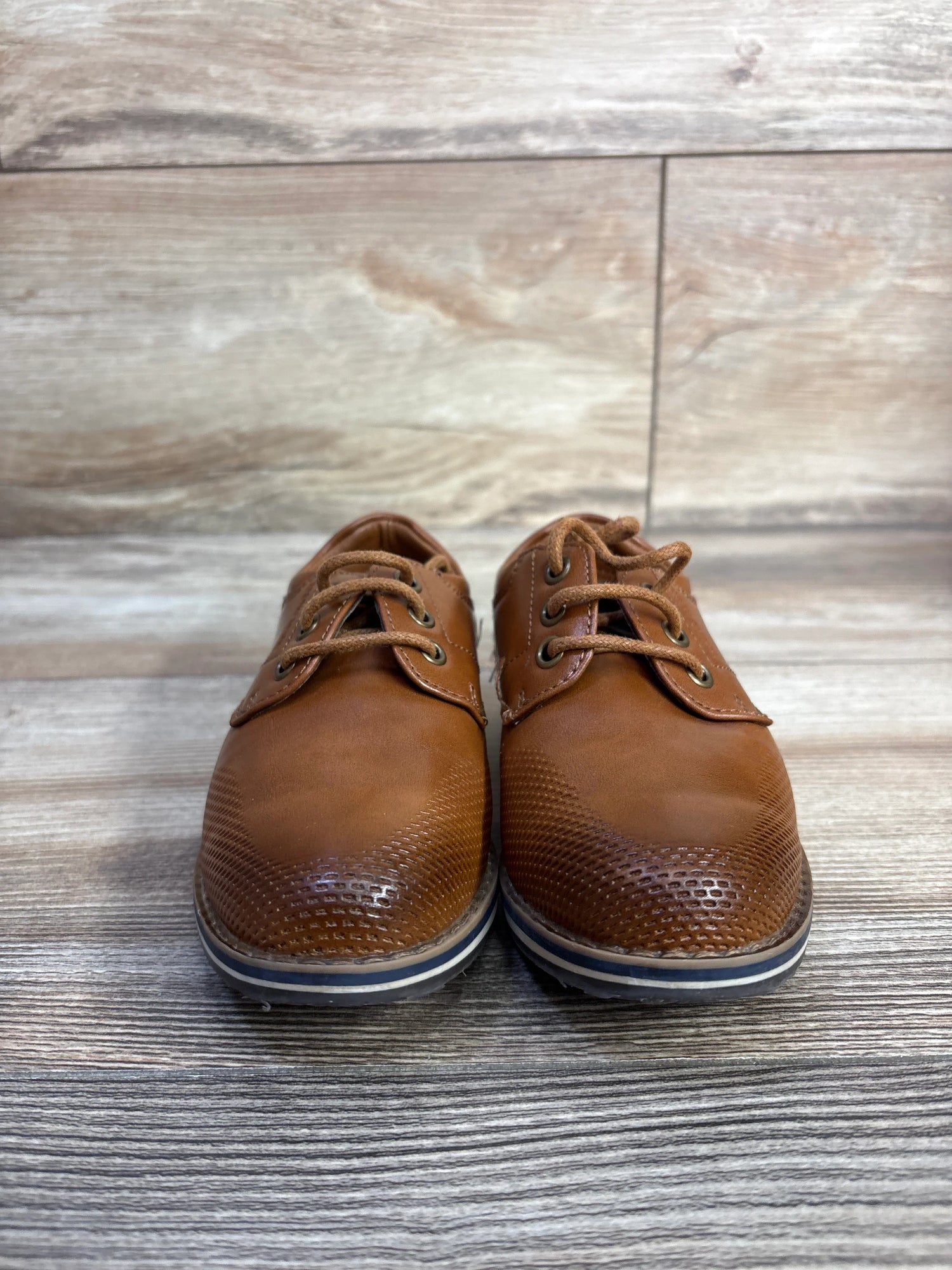 Bruno Marc Casual Oxford Dress Shoes Brown sz 6c