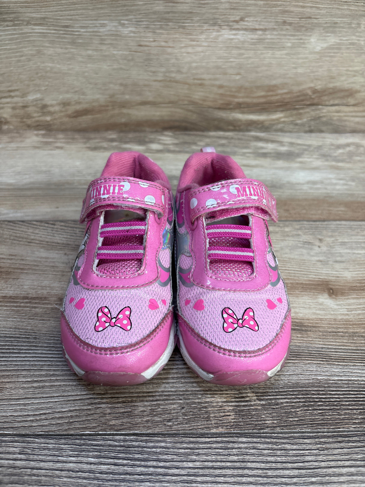 Minnie Mouse Light-Up Sneakers, Pink sz 9c