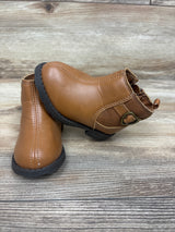 Carter's Heart Buckle Ankle Boots Brown sz 4c