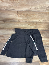 Cat & Jack 2pc Skeleton Sweatshirt & Jogger Set Grey sz 4T