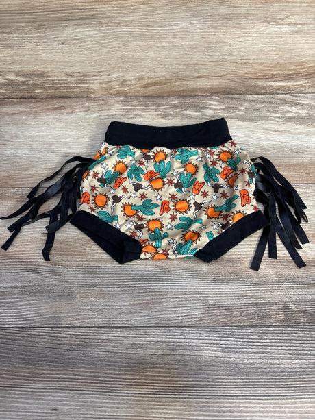 Cactus Bloomers Black sz 6-9m - Me n Mommy To Be