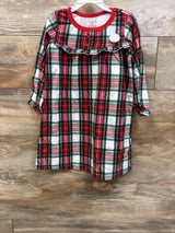 NEW Tahari Girl Plaid Nightgown Red sz 3T