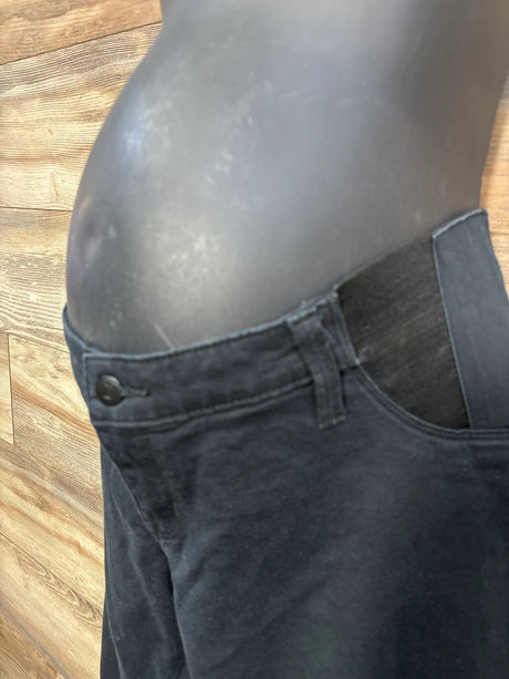 Isabel Maternity Side Panel Skinny Jeans Black sz Large - Me n Mommy To Be