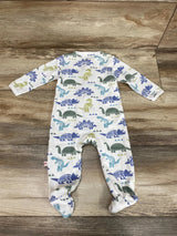 E=MC2 Baby Boy Dino-Maze Magnetic Footie sz 3-6m