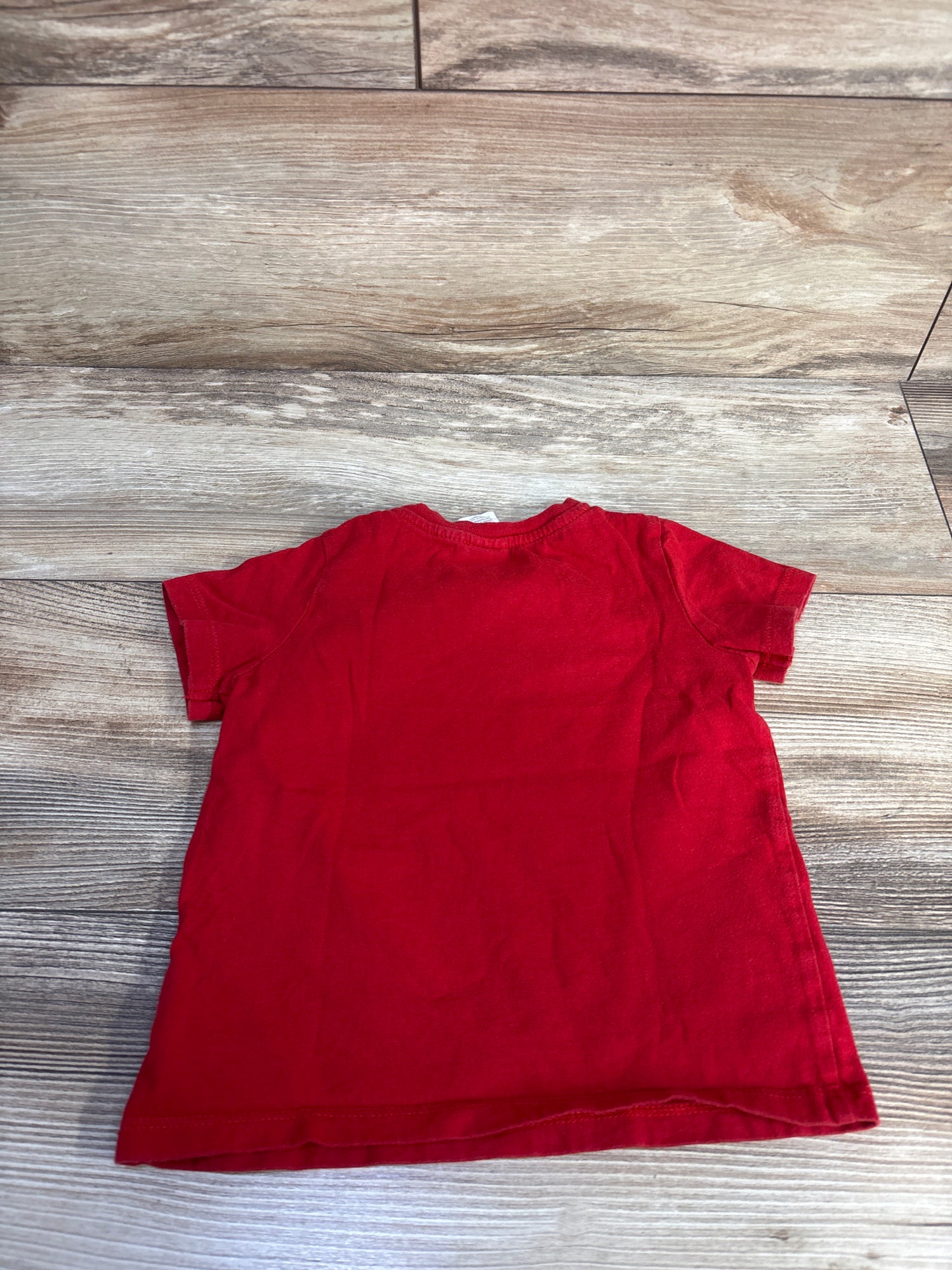 H&M x Disney Pixar Lightning McQueen Shirt Red sz 9-12m