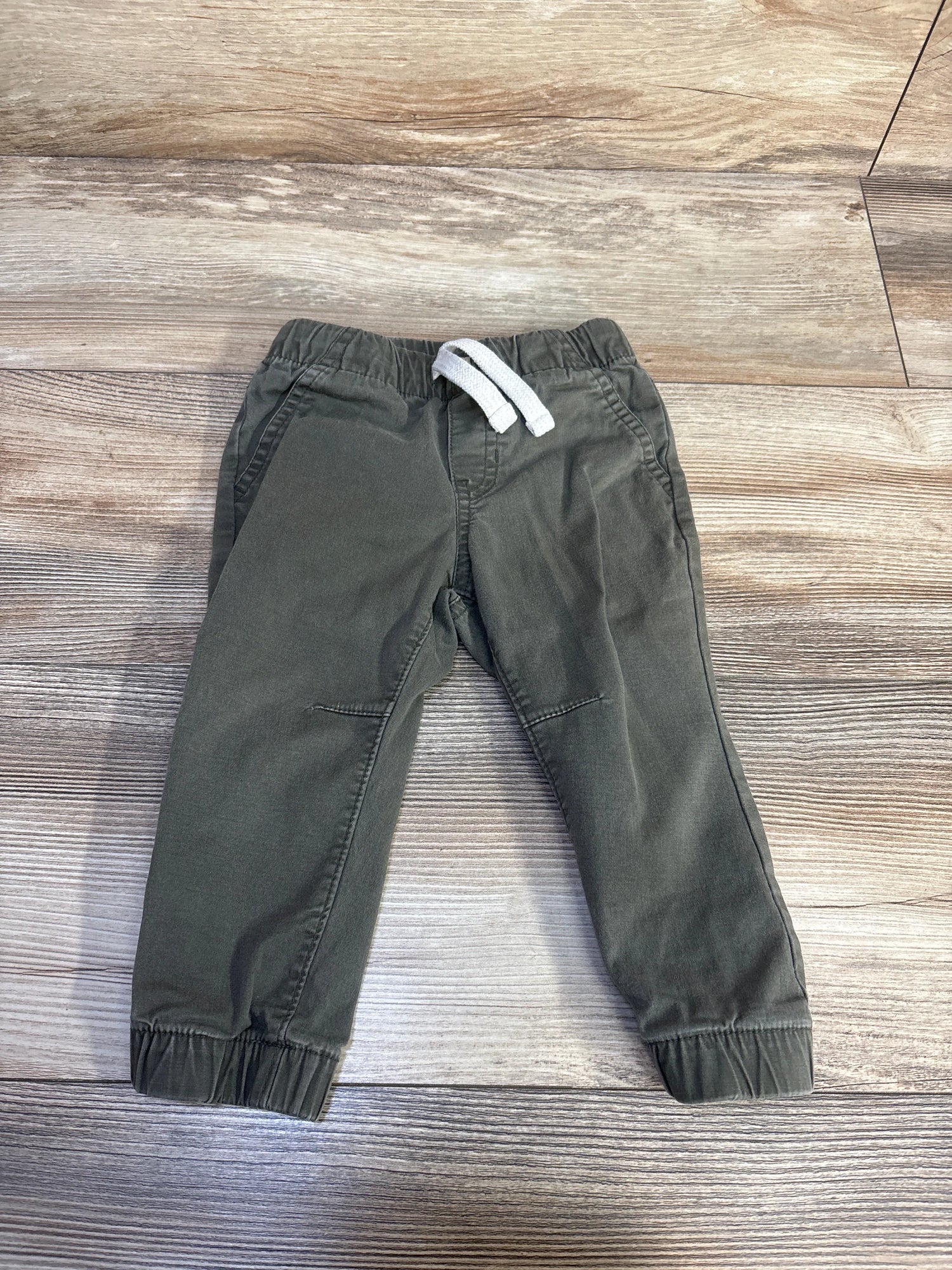Cat & Jack Drawstring Joggers Green sz 18m