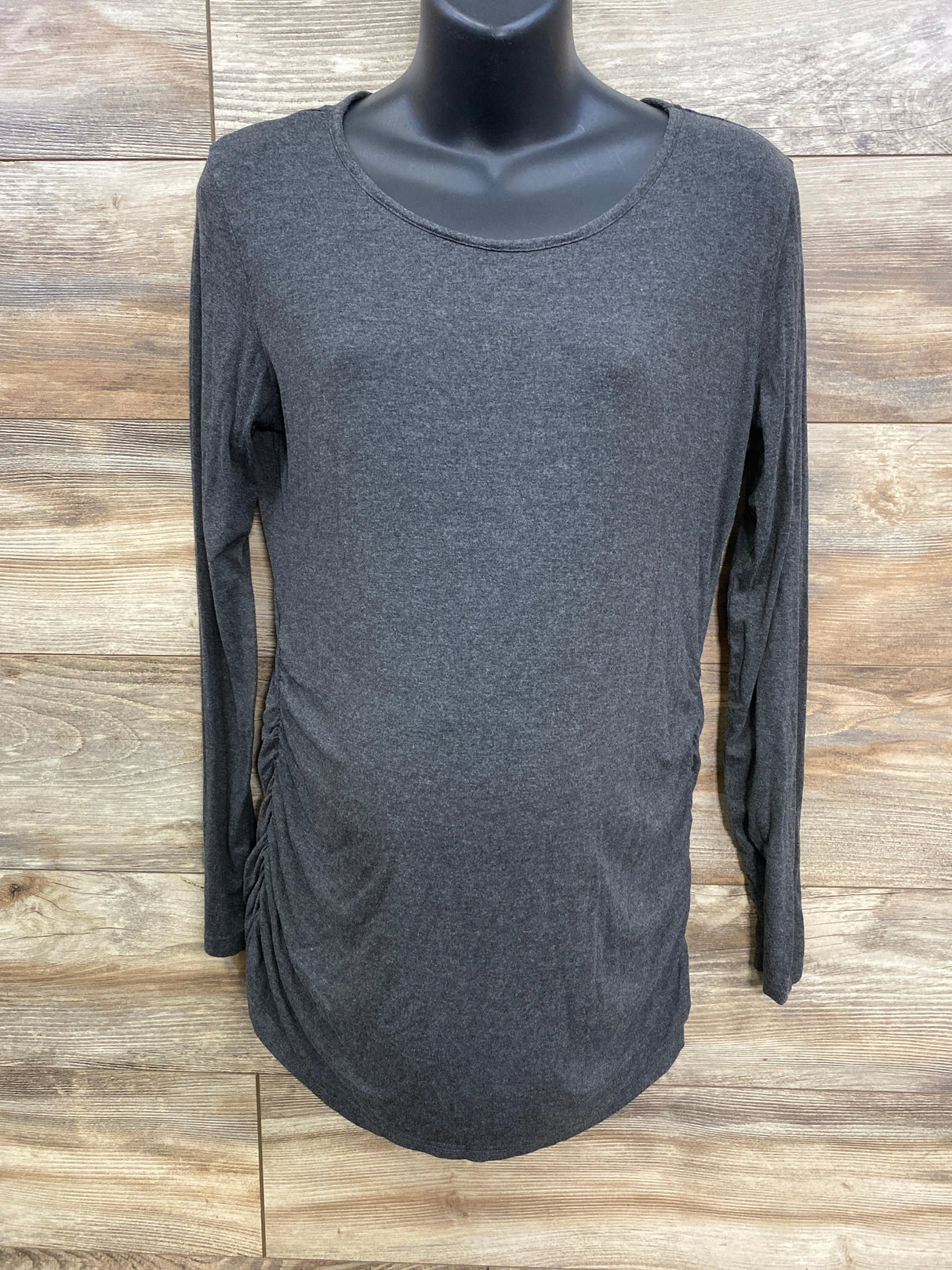 Smallshow Ruched Shirt Grey sz Large