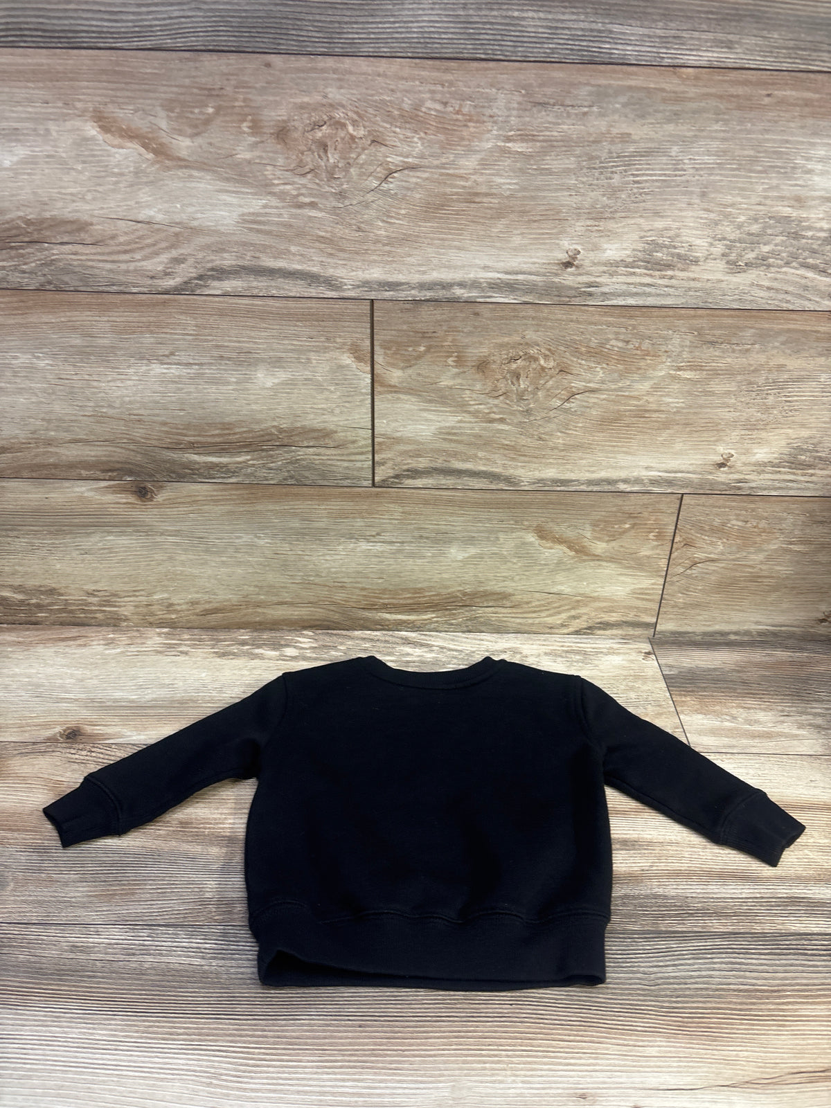 Jumping Beans Softest Fleece Pullover Sweatshirt Black sz 18m