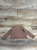 NEW Cat & Jack Leopard Print Shirt Brown sz 2T