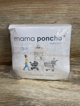 NEW Ali+Oli Mama Poncho Mulit-Use Cover Black Peace Sign