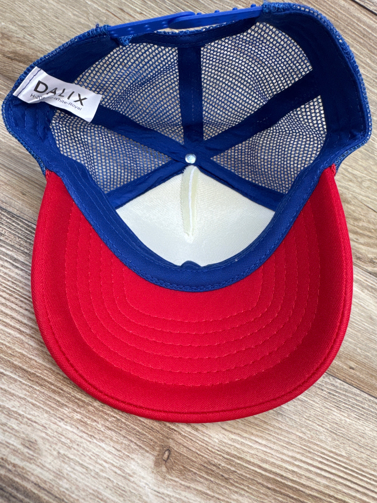 Dalix Mesh Baseball Cap Red/Blue/White sz 6m-2T