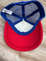 Dalix Mesh Baseball Cap Red/Blue/White sz 6m-2T