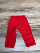 NEW Okie Dokie Cyber Red Drawstring Joggers sz 9m