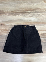 Baby Gap Ribbed Cord Skirt Black sz 18-24m