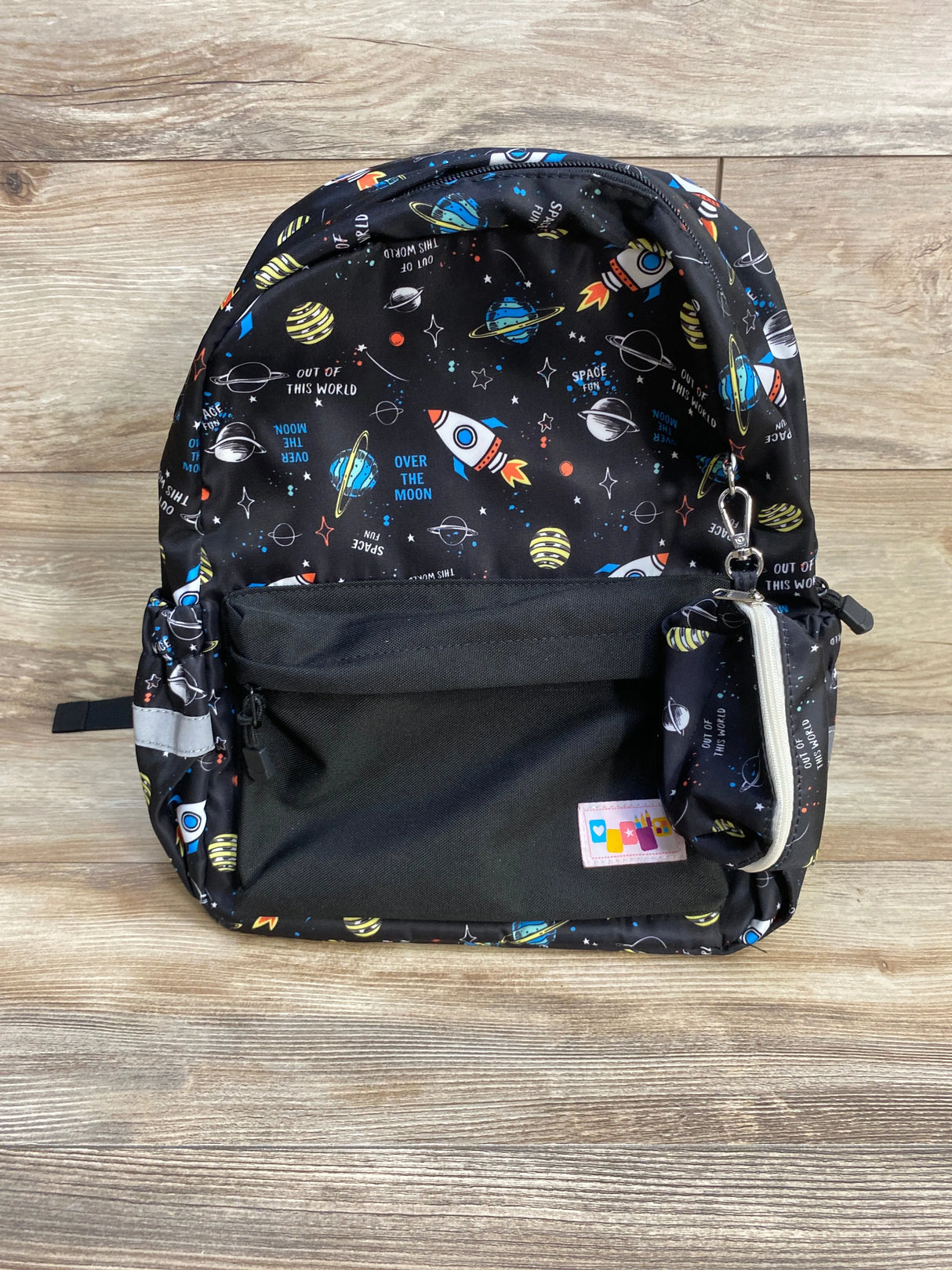 mygreen Toddler Backpack Rocket Black