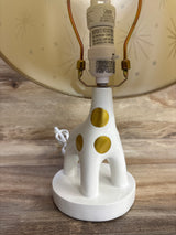 Lambs & Ivy Giraffe Table Lamp, White