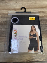 NEW Joyspun Over Belly Maternity Shorts Black sz L-XL