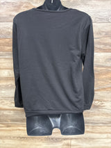 Maternity Skeleton Pull Over Sweater Black sz Small