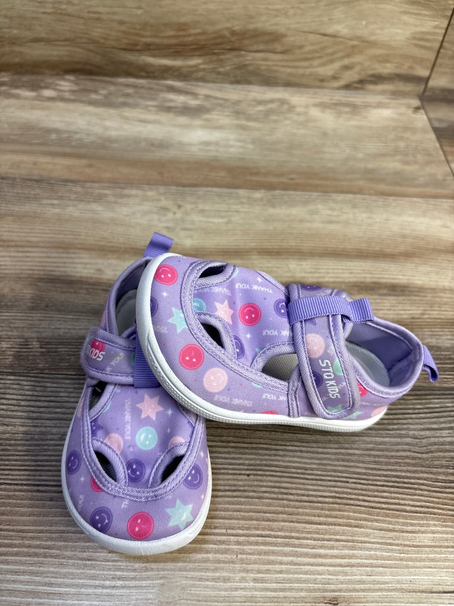 STQ Kids Water Shoes Purple sz 7c
