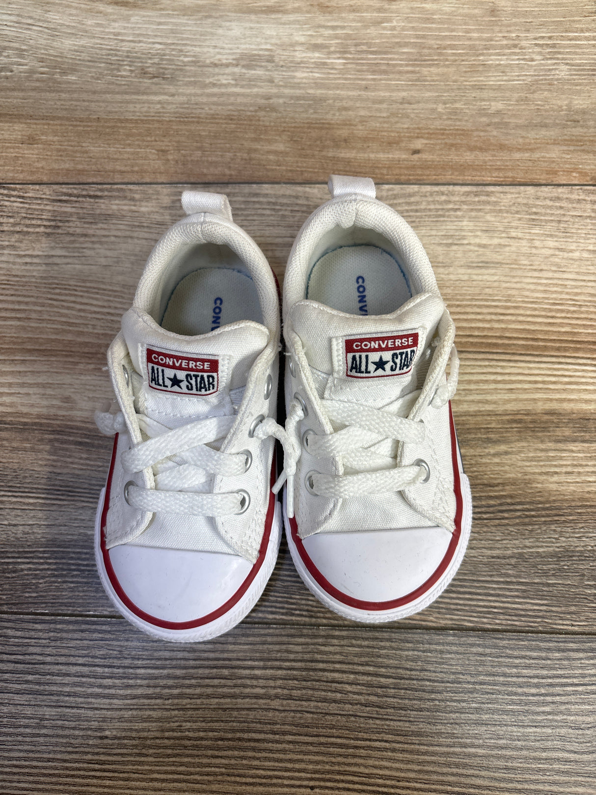 Converse Chuck Taylor All Star Street Low Sneakers White sz 6c