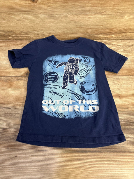 Oshkosh Out Of This World Shirt Navy sz 5T - Me n Mommy To Be