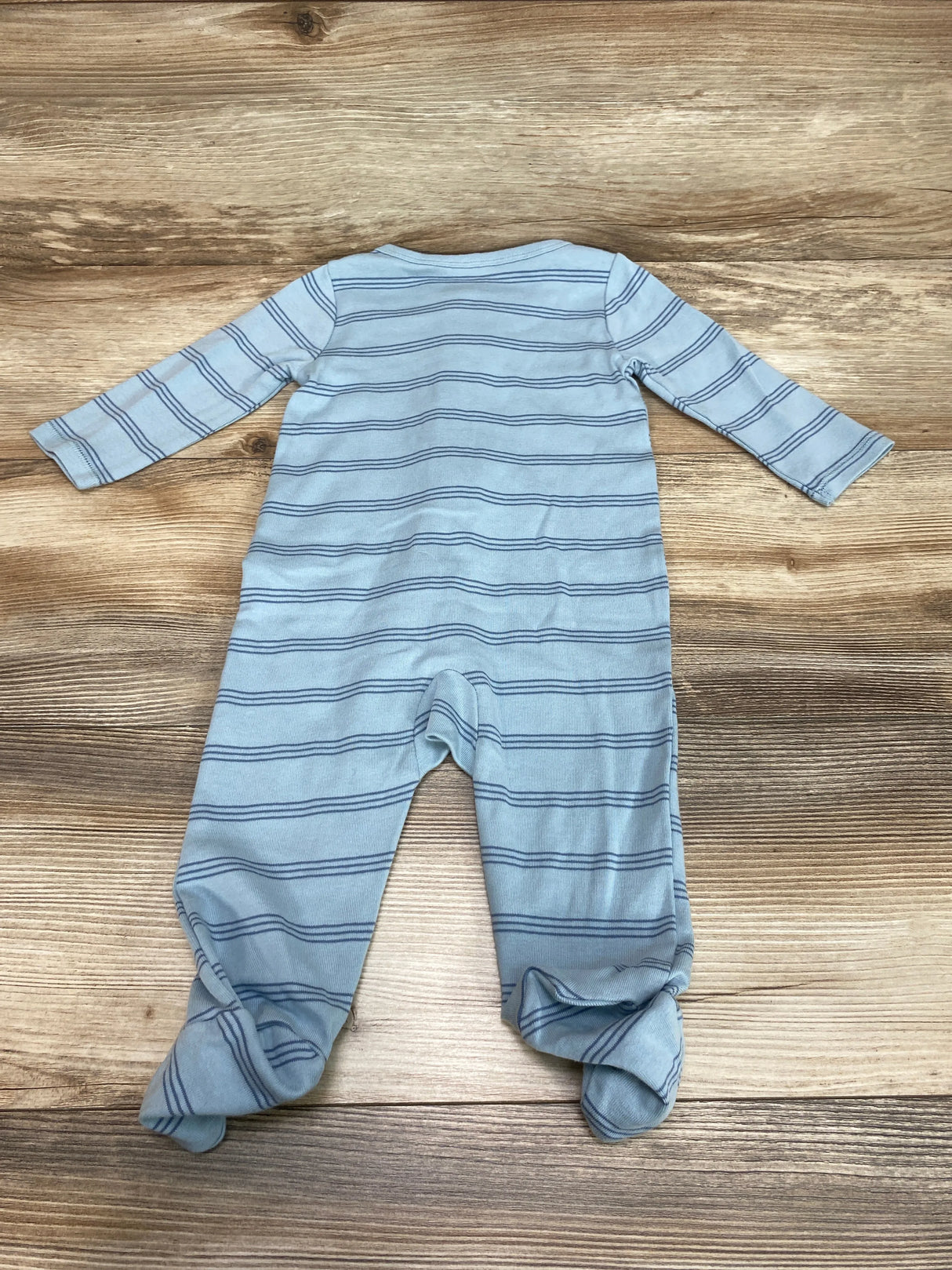 Just One You Striped Sleeper Blue sz 6m