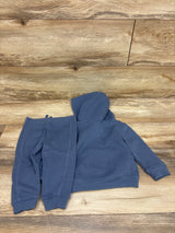Wonder Nation 2pc Sweatshirt & Joggers Set Blue sz 12m