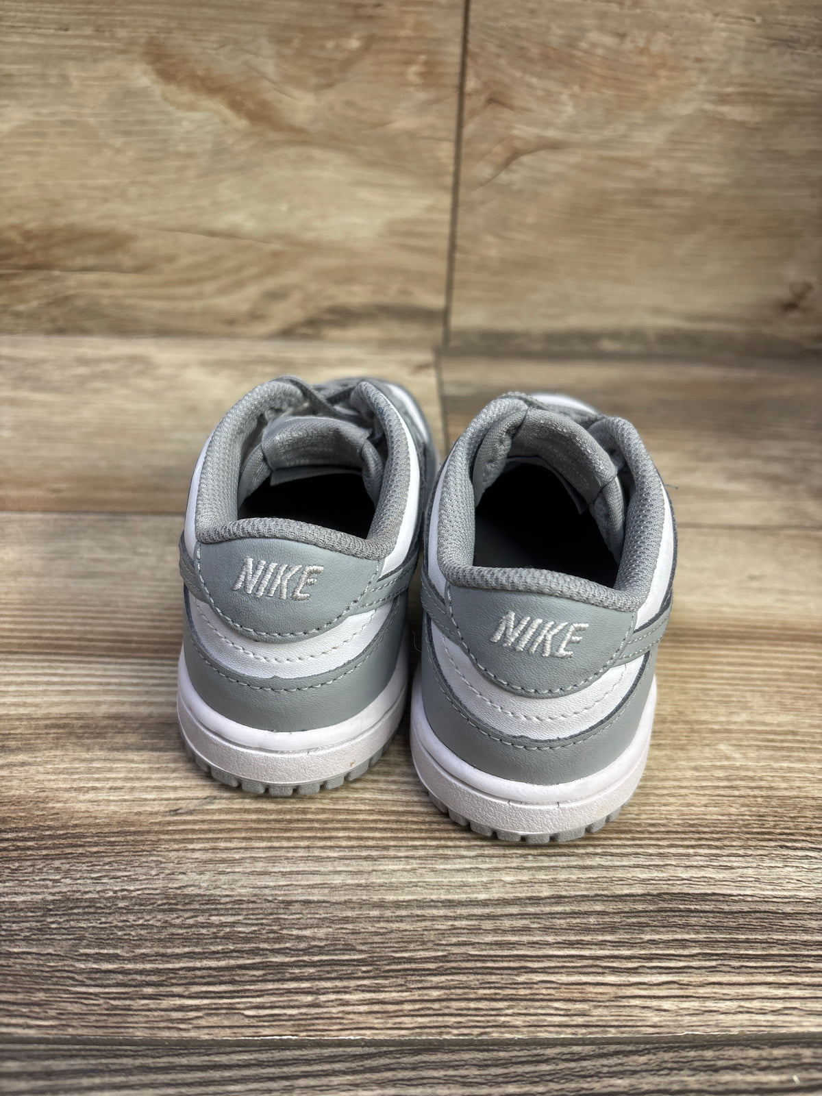 Nike Dunk Low TD 'White/Light Smoke Grey' Sneakers sz 10c
