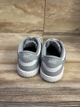 Nike Dunk Low TD 'White/Light Smoke Grey' Sneakers sz 10c