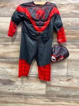Jazwares Costumes Spider-Man Miles Morales 2pc Costume Black sz 2T