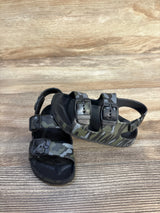 Camo Eva Blown Sandals Black sz 6c